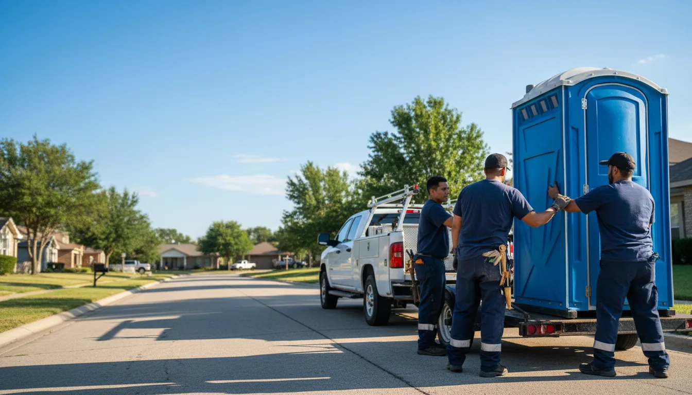 Portable Toilet Rental in Romeo, MI near me